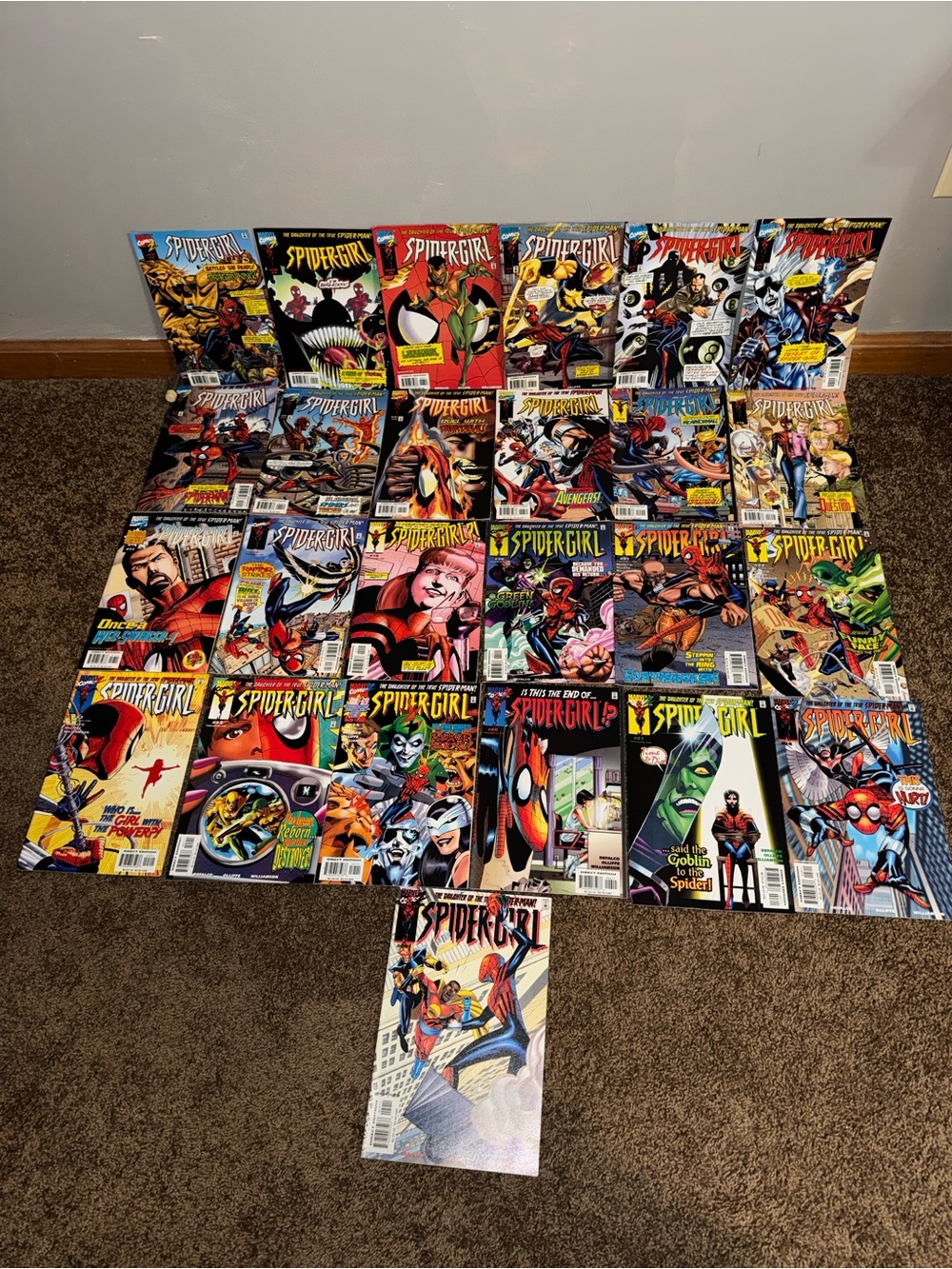 HUGE Marvel Spider-Girl Comic Lot